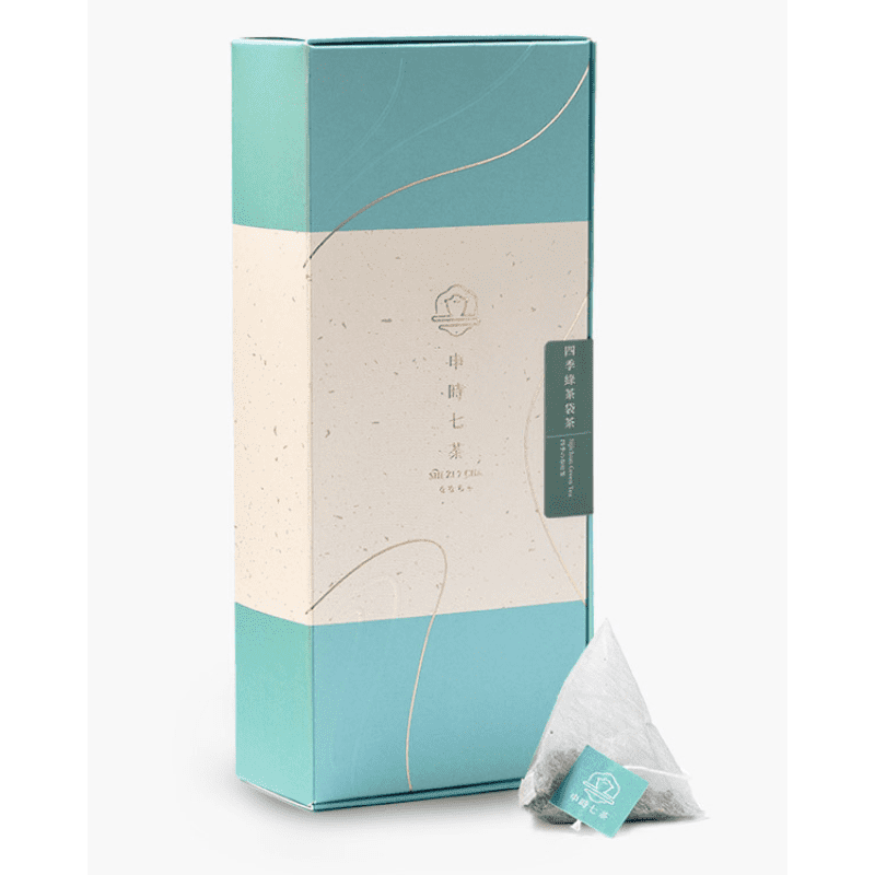 四季綠茶袋茶－ 原味茶2盒(6入/盒)