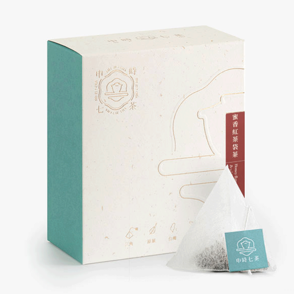 【申時七茶】蜜香紅茶袋茶－原味茶2盒(6入/盒)