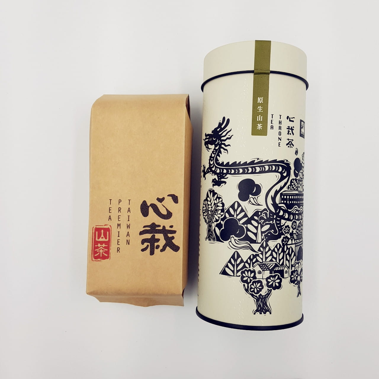 【心栽茶】手採條索-原生山茶(75克/包)