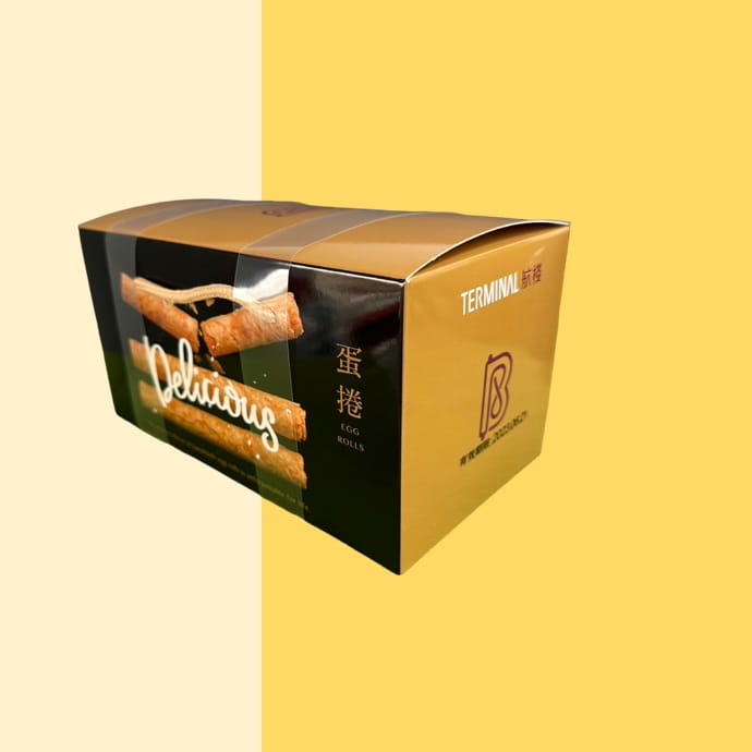 【復興空廚】皇室手工蛋捲禮盒x2盒(4小包/盒/綜合口味)