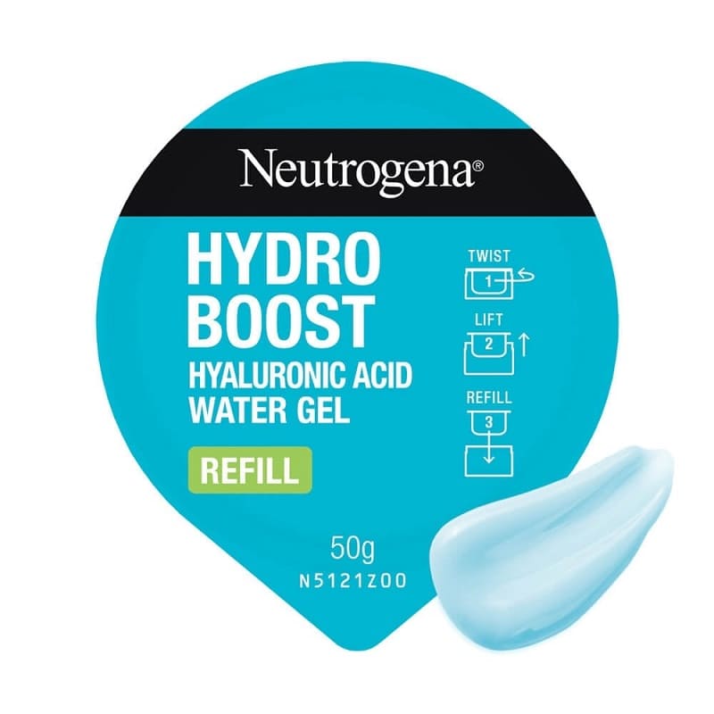 【Neutrogena露得清】水活保濕凝露環保補充包50g4入組