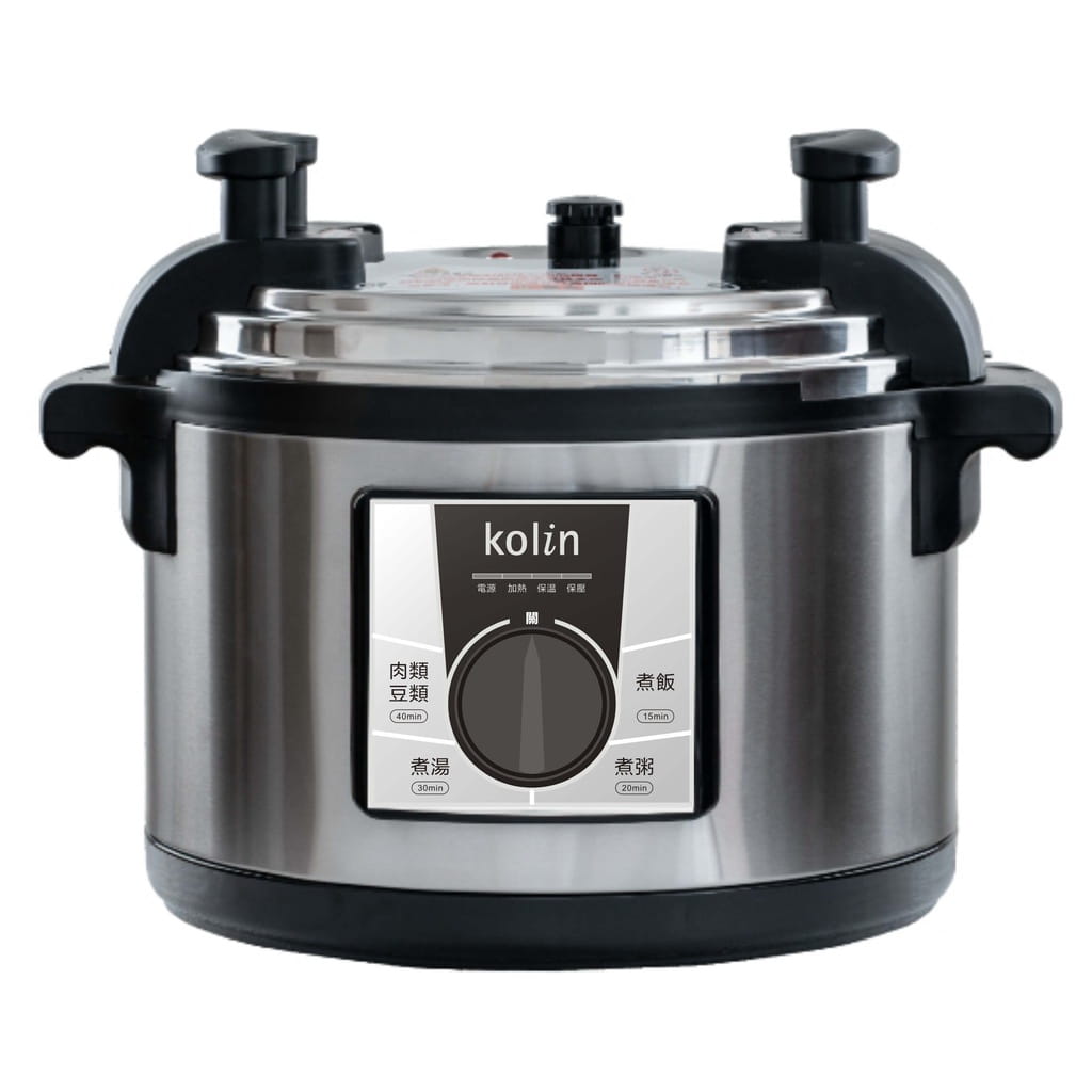 【Kolin歌林】15L全不鏽鋼機械式商用節能電壓力鍋KNJ-KYR1901