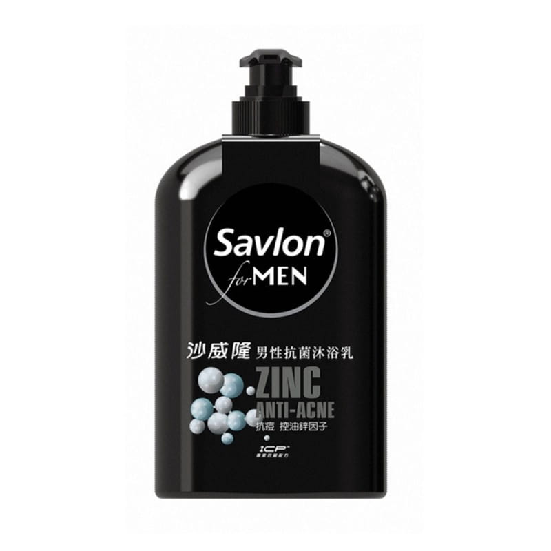 【沙威隆】(買5送1/即期品)男性抗菌沐浴乳(抗痘+控油鋅因子/670ml)
