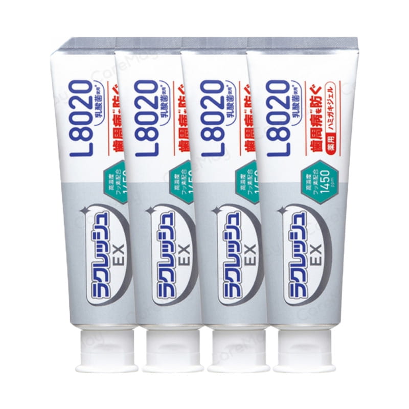 【樂可麗舒】EXL8020乳酸菌牙膏(4入組)