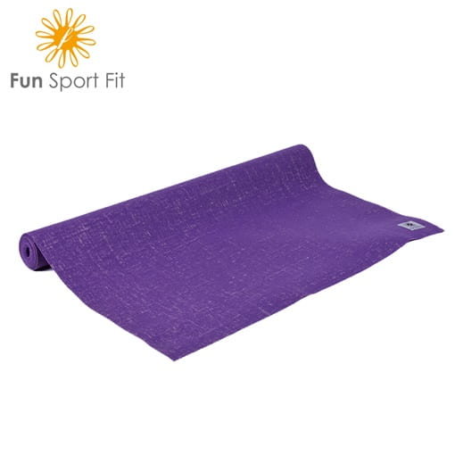 【FunSport】艾朵菈棉麻瑜珈鋪巾墊(2mm紫)