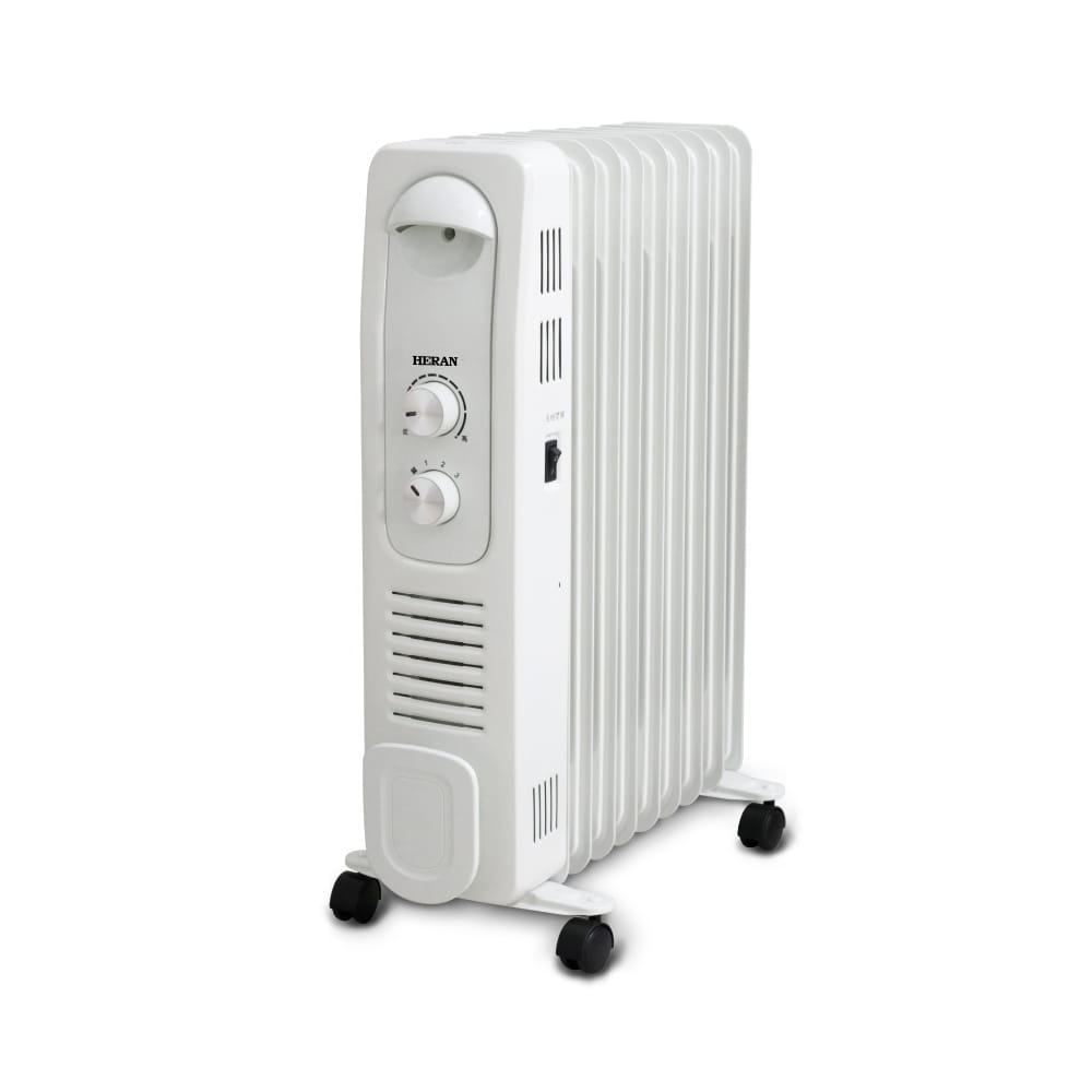 【禾聯HERAN】智能恆溫葉片式電暖器9片式HOH-15CR96Y(帶烘衣架)