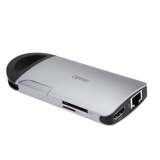 【Opro9】USB-C8埠帶線多功能轉接器