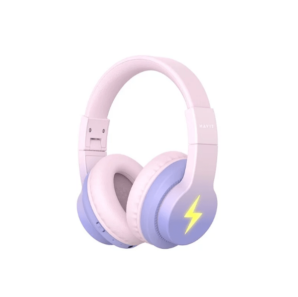 【Havit海威特】H650BT閃電炫光無線藍牙兒童耳機(學習耳機/安全音量)