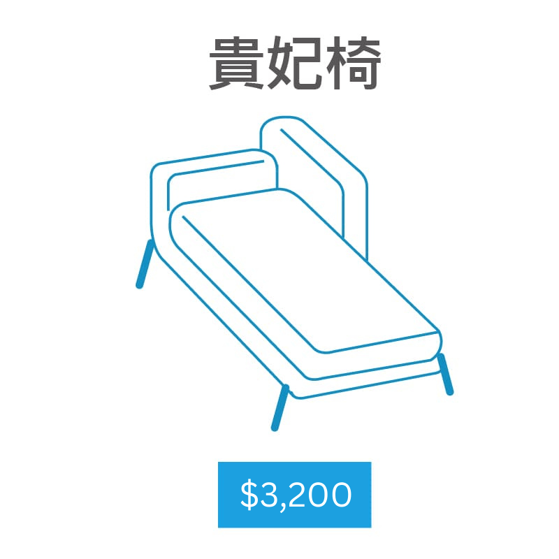 【家立淨】沙發特殊清潔貴妃椅(一張)
