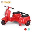 【Edgar】兒童電動復古雙人電動摩托車(二色可選)TR-31