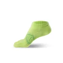【新品優惠】耐走耐磨X型足弓加壓五指襪-綠色