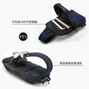 韓國進口COOD GEAR-XIX004時尚都會休閒防潑水輕便型男單肩包斜跨包(深藍5.5L)