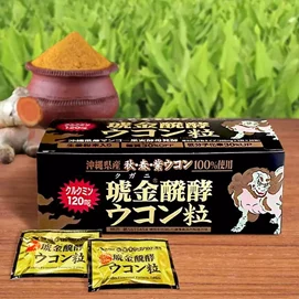 琥金發酵薑黃錠(30包/盒)