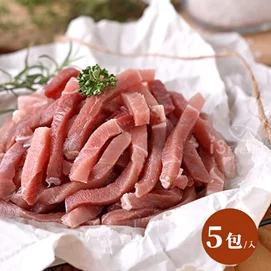 【新品優惠】優鮮豚特選豬肉絲250g(5入)
