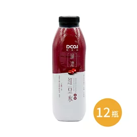 Dcal輕食尚-纖濃紅豆水960mlx12瓶