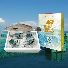 極品海鮸魚全魚分切禮盒(3kg/尾)