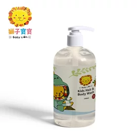【新品優惠】恐龍樂園酪梨保濕洗沐系列-兒童2in1洗髮沐浴露(500ml)