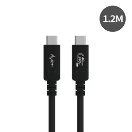 Uni G3  USB4 Gen3x2 240W  高速資料傳輸充電線-1.2m