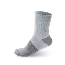 奈米醋酸銀系列-除臭毛巾底短襪-灰