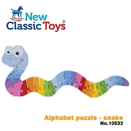 幼兒字母學習拼圖-蛇寶寶-10533