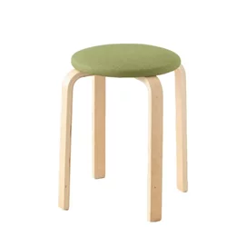 實木椅凳SL-02Fx6入(抹茶綠色)