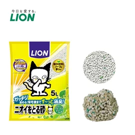 【獅王】4包/獅王24小時強效除臭礦砂-木質綠香味