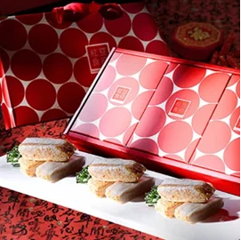 紅豆食府娃娃酥禮盒x3( 每1禮盒內有3小盒，本產品共3個禮盒)
