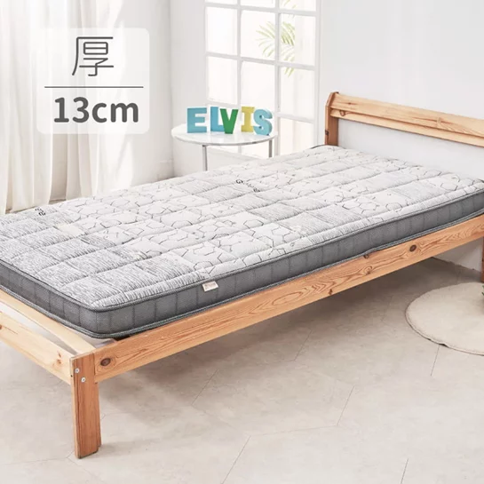 【ELVIS愛菲斯】天絲石墨烯乳膠獨立筒床墊(寬90CM)