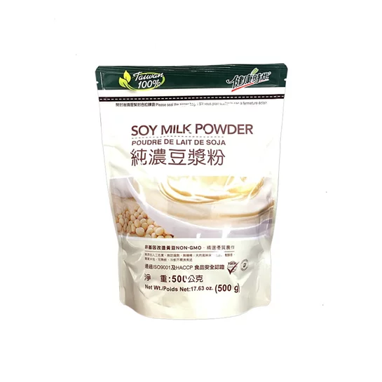 純濃豆漿粉無加糖3包組(500g/包)