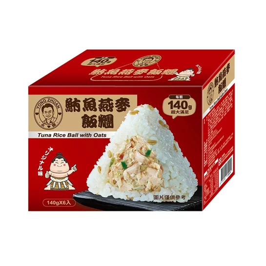 鮪魚燕麥飯糰(140gx6入)2盒組