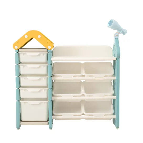 玩具屋造型多層儲物櫃收納櫃(兩色可選)H871