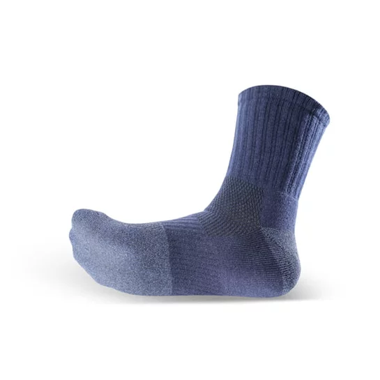 奈米醋酸銀系列-除臭毛巾底短襪-丈青