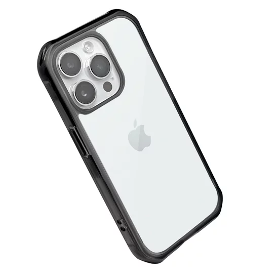 【新品優惠】iPhone 15 Plus(6.7吋)-6H極光晶透軍規保護殼(極光透/極光黑)