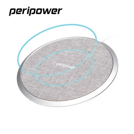 PS-T06鋁合金織布充電盤(無線充)