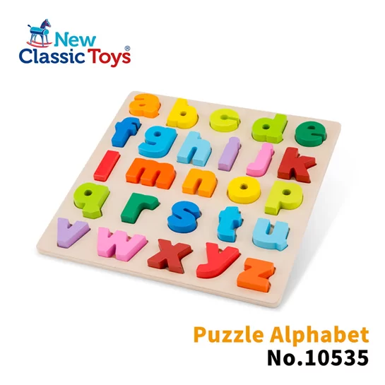 【荷蘭NewClassicToys】幼兒英文字母配對拼圖(小寫字母)-10535