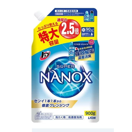 奈米樂超濃縮洗衣精補充包(900g/包)